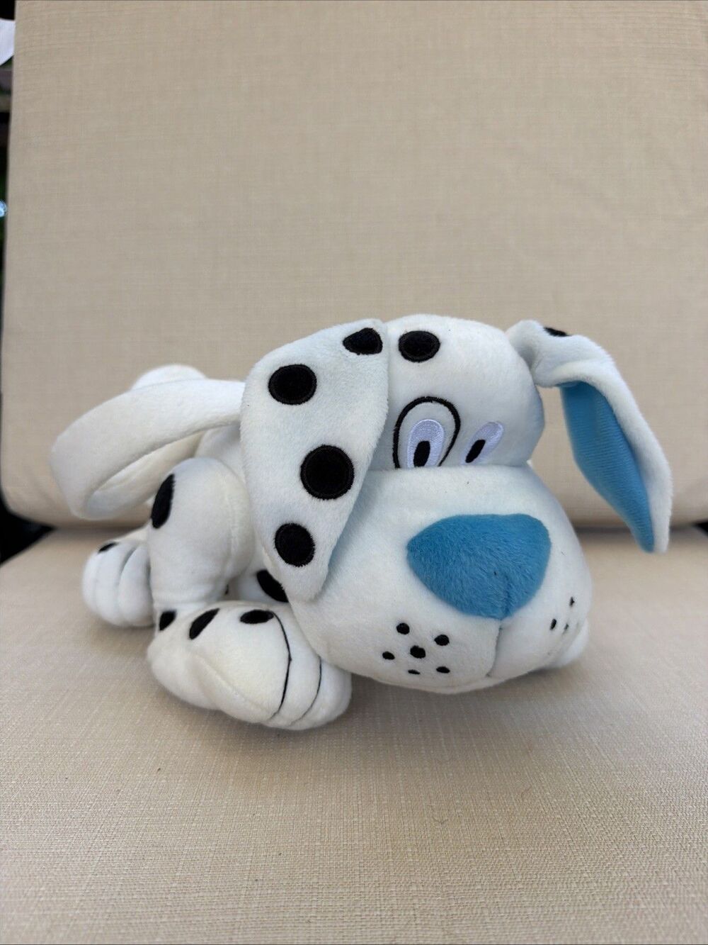 Easter Basket - Dalmatian Puppy Plush
